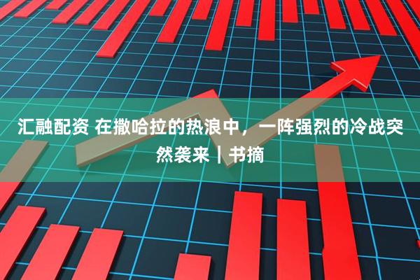 汇融配资 在撒哈拉的热浪中，一阵强烈的冷战突然袭来｜书摘